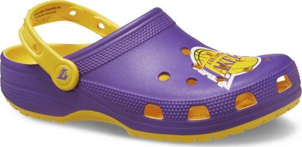 Crocs 208650G Nba Los Angeles Lakers Cls Clg Sarı Unisex Terlik 39/40 - Image 1
