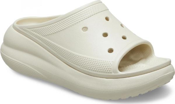 Crocs 208731 Crush Slide Krem Unisex Terlik 39/40 - Image 1