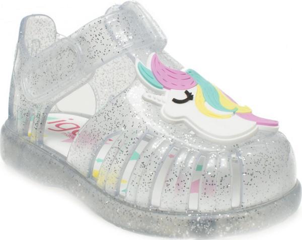 Igor S10309K Tobby Gloss Unicornio Renksiz Kız Çocuk Sandalet 23 - Image 1