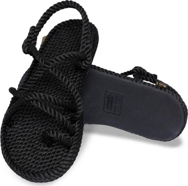 Nomadic Republic Ibiza Kt Siyah Kadın Sandalet 37 - Image 1