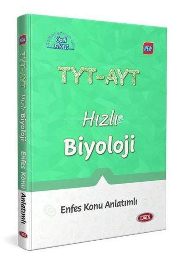 Data TYT AYT Hızlı Biyoloji Enfes Konu Anlatımlı - Data Yayınları - Image 1