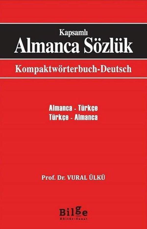 Kapsamlı Almanca Sözlük: Almanca Türkçe-Türkçe Almanca - Bilge Kültür Sanat - Image 1
