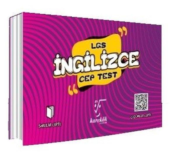 LGS İngilizce Cep Test - Karekök Eğitim Yayınları - Image 1