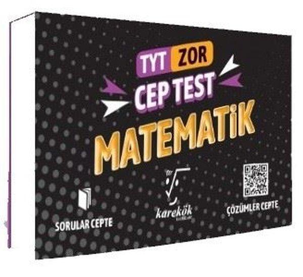 TYT Zor Matematik Cep Test - Karekök Eğitim Yayınları - Image 1