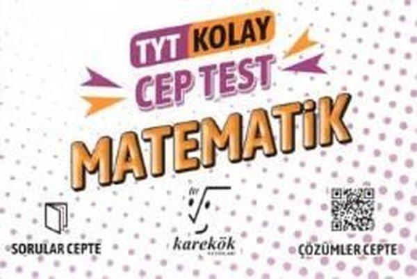TYT Kolay Matematik Cep Test - Karekök Eğitim Yayınları - Image 1