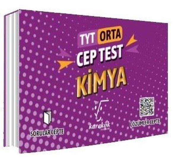 TYT Orta Kimya Cep Test - Karekök Eğitim Yayınları - Image 1