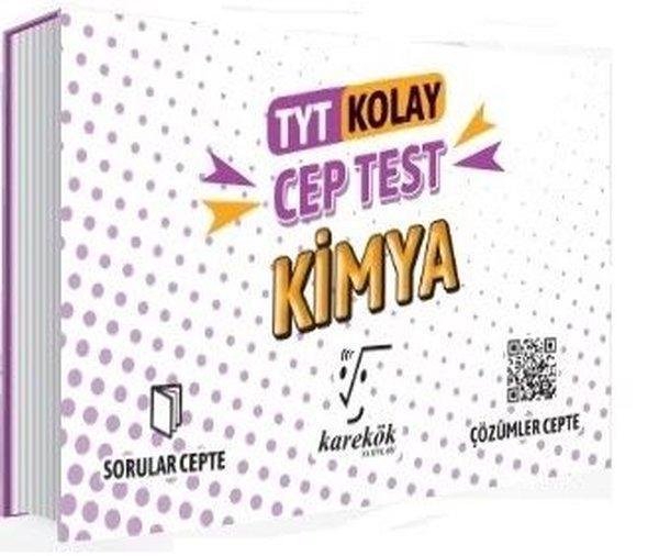 TYT Kolay Kimya Cep Test - Karekök Eğitim Yayınları - Image 1
