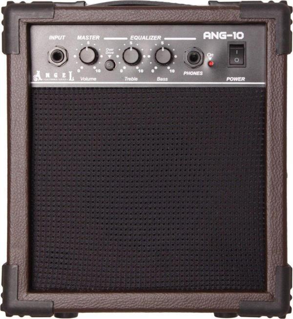 Angel Ang-10-Brn Kahverengi 10 Watt Elektro Gitar Amfisi - Image 1