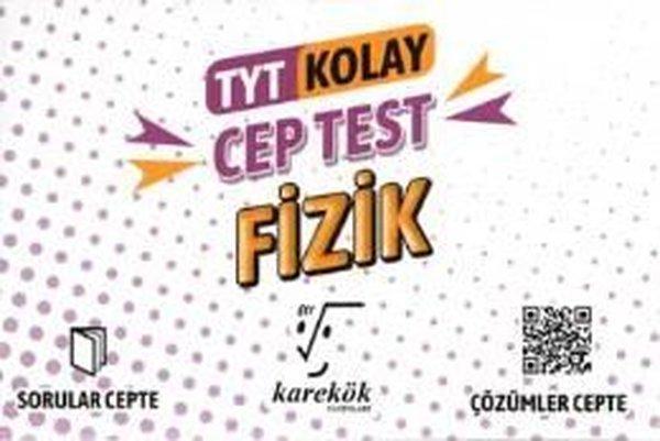 TYT Kolay Fizik Cep Test - Karekök Eğitim Yayınları - Image 1