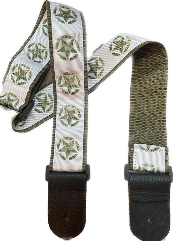 Capella Stellar Army Deri Uçlu Gitar Askısı - Image 1