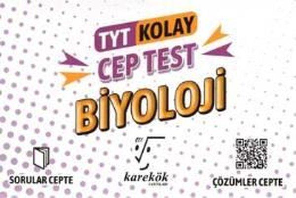 TYT Kolay Biyoloji Cep Test - Karekök Eğitim Yayınları - Image 1