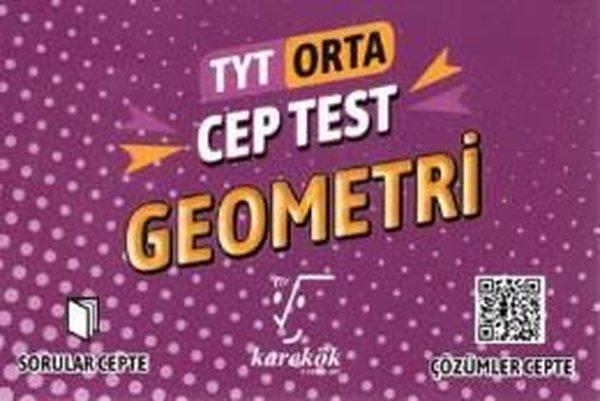 TYT Orta Geometri Cep Test - Karekök Eğitim Yayınları - Image 1