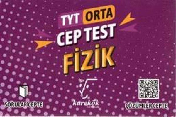 TYT Orta Fizik Cep Test - Karekök Eğitim Yayınları - Image 1