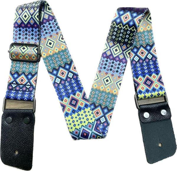Rota G-Strap Squared Elegance Deri Uçlu Ukulele Ve Gitar Askısı - Image 1