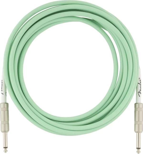 Fender Original 5M Surf Yeşil Enstrüman Kablosu - Image 1