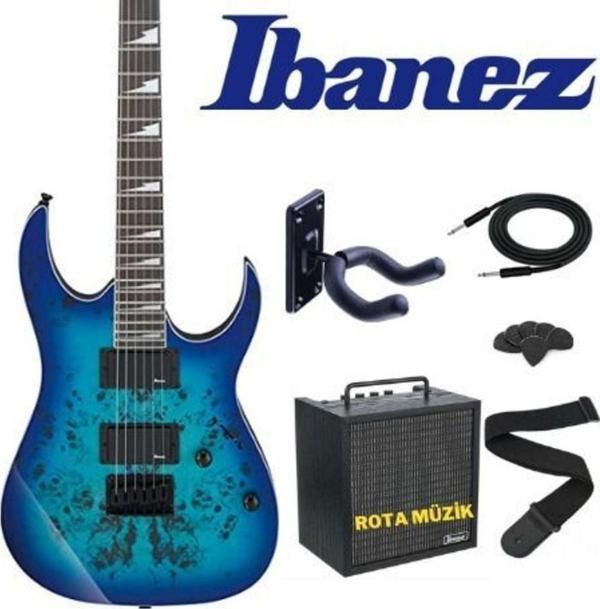 Ibanez Grgr221Pa-Aqb / Elektro Gitar Set - Image 1