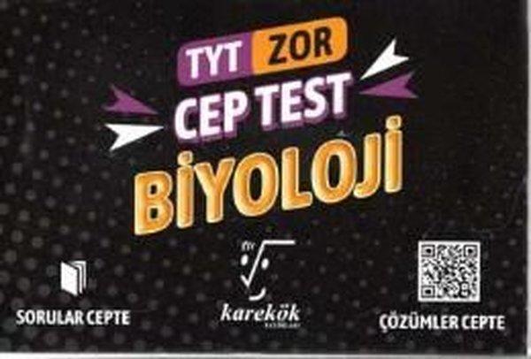 TYT Zor Biyoloji Cep Test - Karekök Eğitim Yayınları - Image 1