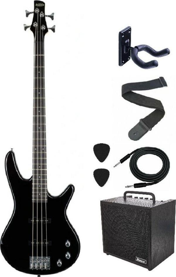 Ibanez Gsr180-Bk Gıo Serisi Siyah 4 Telli Elektro Bas Gitar Set - Image 1