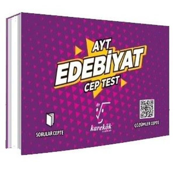 AYT Edebiyat Cep Test - Karekök Eğitim Yayınları - Image 1