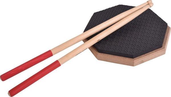 Leon Stand Bateri Davul Ritim Çalışma Pedi 8'' Siyah - Image 1