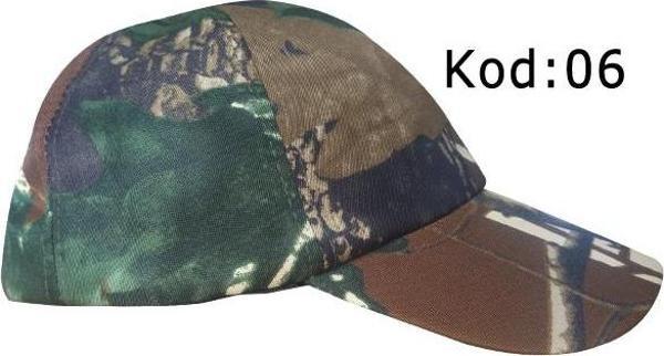 HS-11141 Desenli Şapka Kod:06 - Image 1