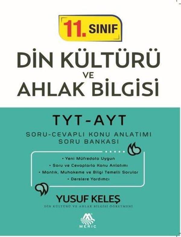 11.Sınıf Din Kültürü ve Ahlak Bilgisi TYT-AYT - Meriç Yayınları - Image 1