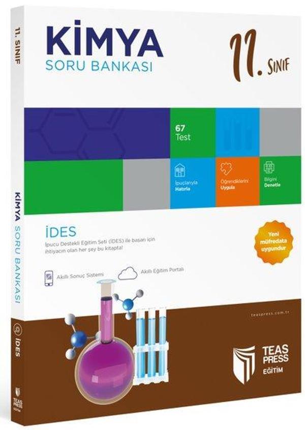 11.Sınıf İDES Kimya Soru Bankası - Teas Press Eğitim - Image 1