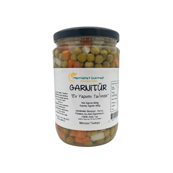 Garnitür Konservesi 600 gr (660 cc) MG - Image 1