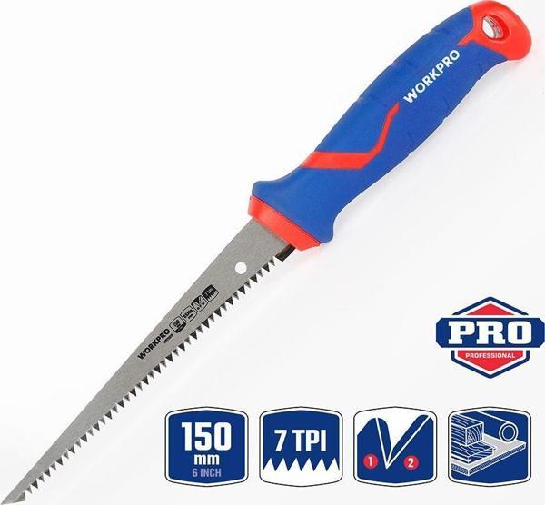 WORKPRO WP215016 150mm Hızlı Kesim Profesyonel Alçıpan Testeresi - Image 1