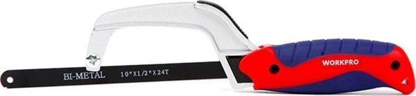 WORKPRO WP215023 250mm BI-METAL Hassas Kesim Mini Kol Demir Testere  - Image 1