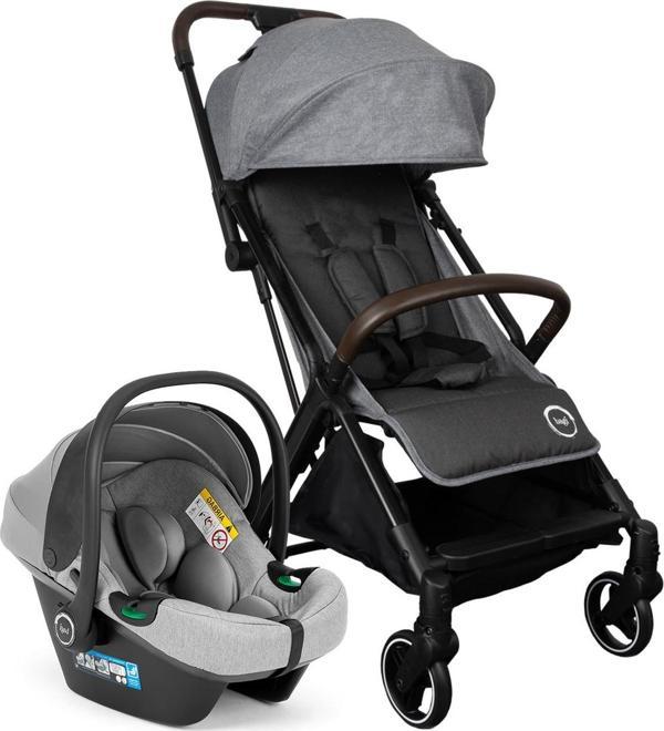 Bagi Gravity Autofold Travel Sistem Bebek Arabası Grey - Image 1