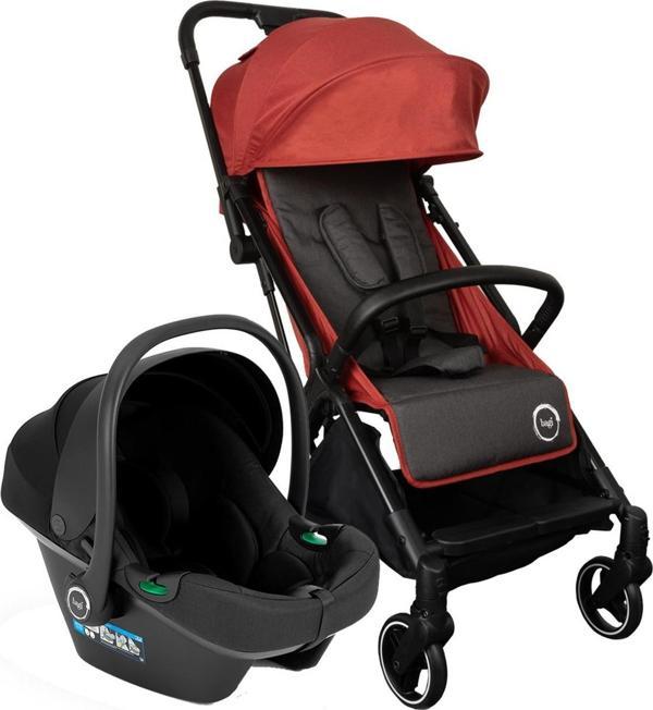 Bagi Gravity Autofold Travel Sistem Bebek Arabası Red - Image 1