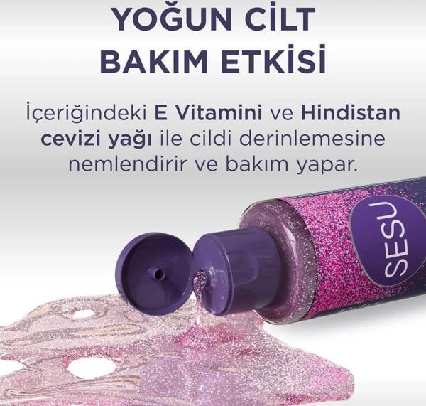 Sesu Simli Vücut Bakım Yağı 150 Ml - Image 1