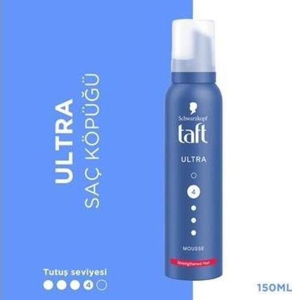 Taft Saç Köpüğü 04 Ultra 150 Ml - Image 1
