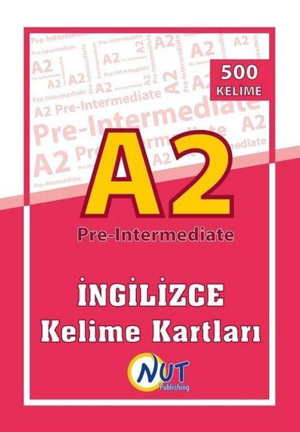A2 Pre-Intermediate İngilizce Kelime Kartları-500 Kelime - Nut Publishing - Image 1
