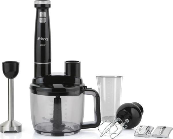 KING BODIE KKB973 KOMPLE BLENDER SET SIYAH GUMUS - Image 1