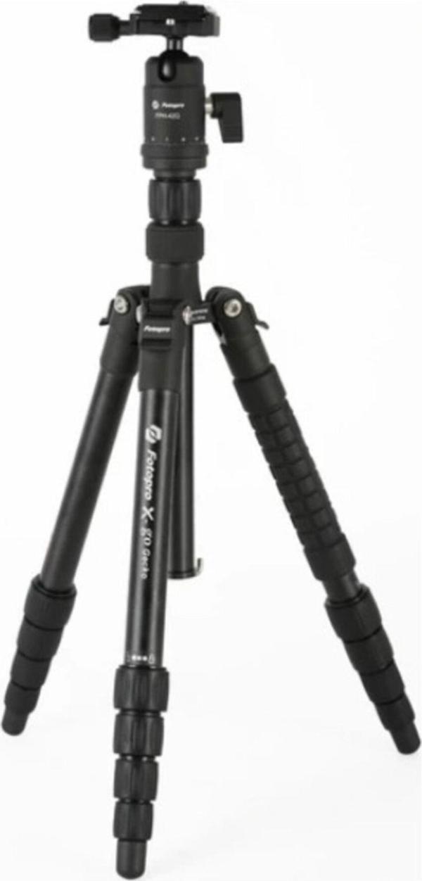 FOTOPRO Siyah X-Go Gecko Profesyonel Tripod 1443 Mm - Image 1