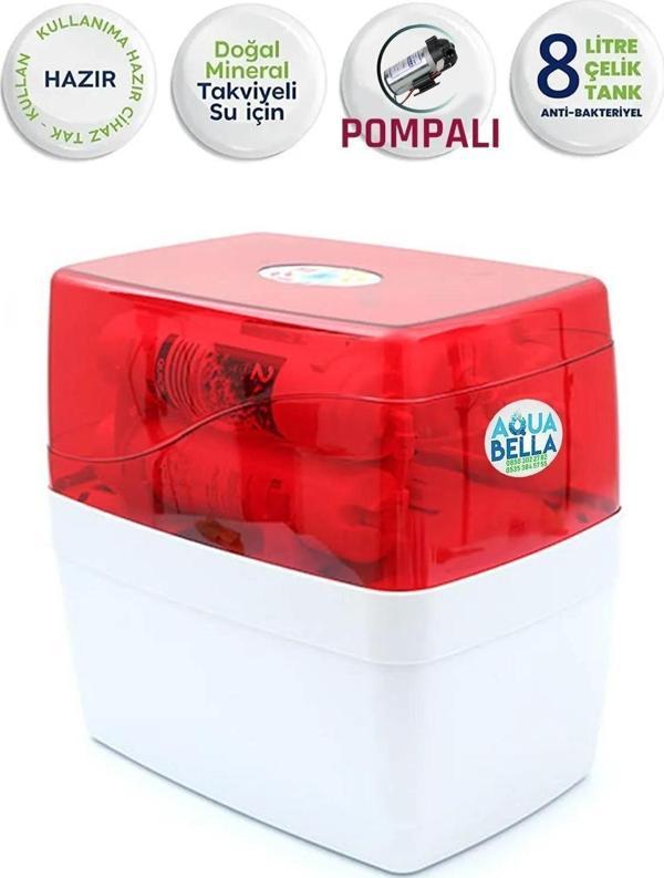 Aqua Bella Crystal Plus Pompalı Su Arıtma Cihazı - Image 1