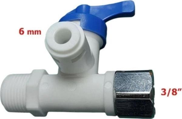 Aqua Bella Su Arıtma Cıhazı Hat Alma Aparatı 3/8'', 6 Mm Hortum Bağlantılı - Image 1
