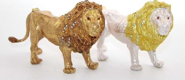 Himarry Taşlı Tekli Aslan Biblo - Image 1