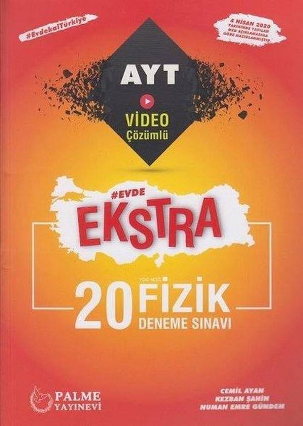 AYT Evde Ekstra 20 Fizik Deneme Sınavı - Palme Eğitim - Image 1