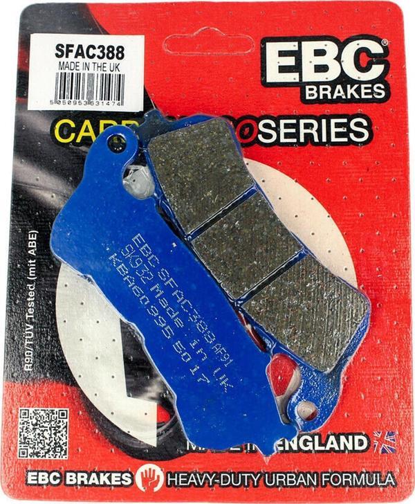 Ebc Sfac388 2007-2013 Suzuki Burgman UH 150 Uyumlu Ön Fren Balatası Karbon Balata - Image 1
