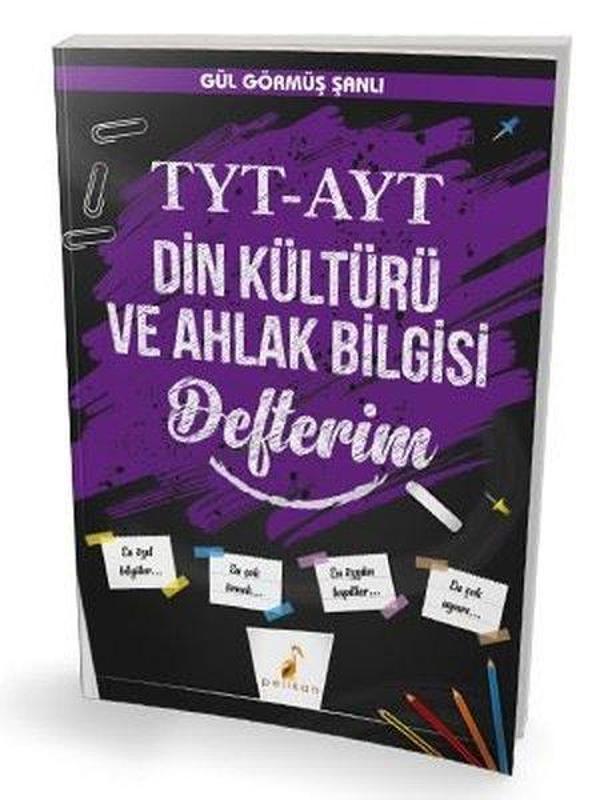 TYT-AYT Din Kültürü ve Ahlak Bilgisi Defterim - Pelikan Yayınları - Image 1