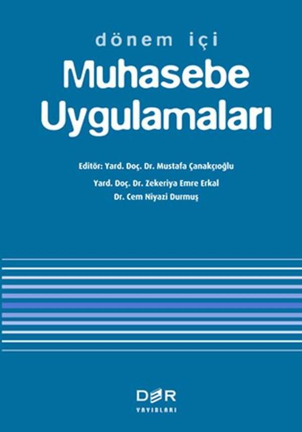Dönem İçi Muhasebe Uygulamaları - Der Yayınları - Image 1