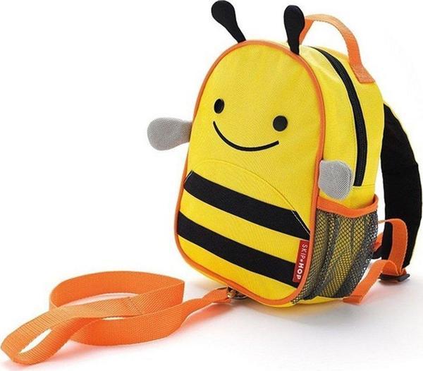 Skip Hop Zoo Emniyet Kemerli Sırt Çantası Sarı-Siyah - Image 1