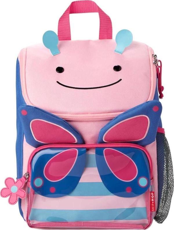 Skip Hop Kız Çocuk Zoo Çocuk Sırt Çantası Kelebek 9L750610 Mavi - Image 1