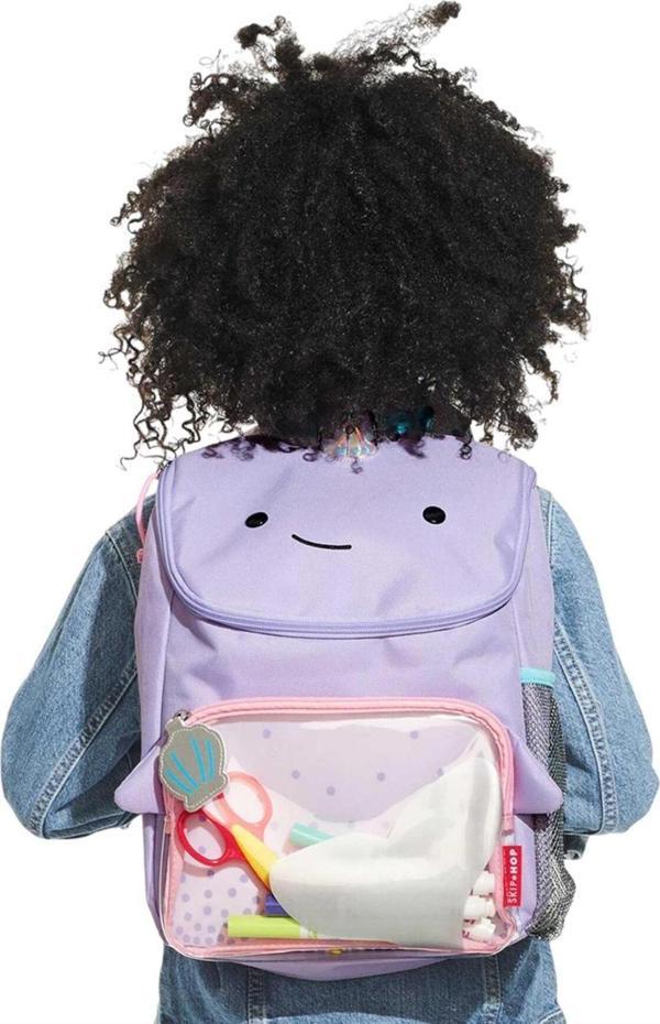 Skip Hop Kız Çocuk Zoo Çocuk Sırt Çantası Narwhal 9M929310 Mor - Image 1