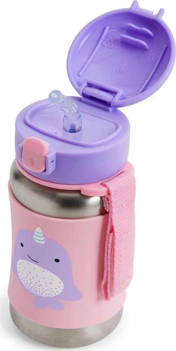 Skip Hop Pipetli Paslanmaz Çelik Suluk Narwhal - Image 1