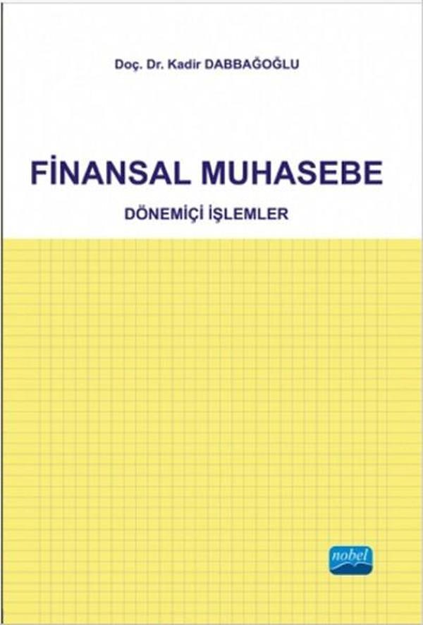 Nobel Akademik Yayıncılık Finansal Muhasebe - Nobel Akademik Yayıncılık - Image 1