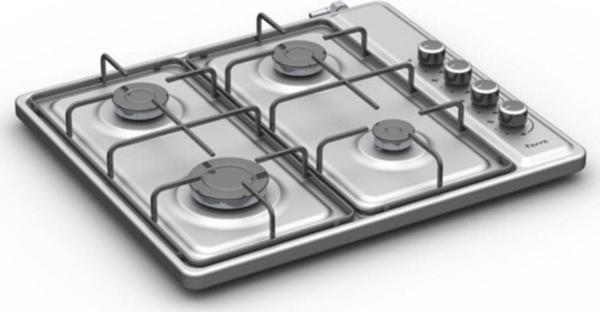 Ferre D40-Inox Doğalgazlı Inox Set Üstü Ocak - Image 1